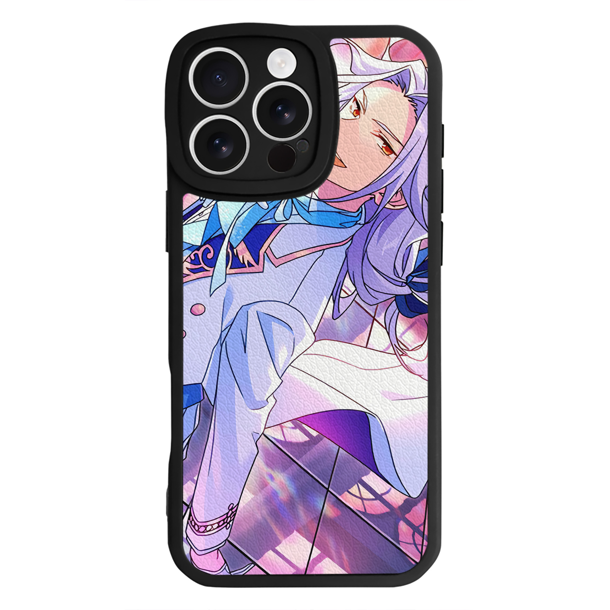 （画像用） あんさんぶるスターズ! Ensemble Stars 【iPhone 16シリーズ対応】シリコンスマホケース（レザー調） 材質：シリコン